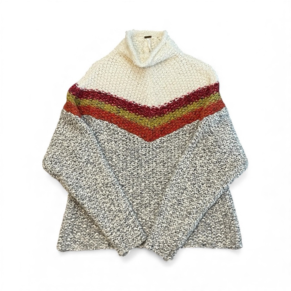 Free People Turn Around Sweater Tunic Size XS - Picture 2 of 9